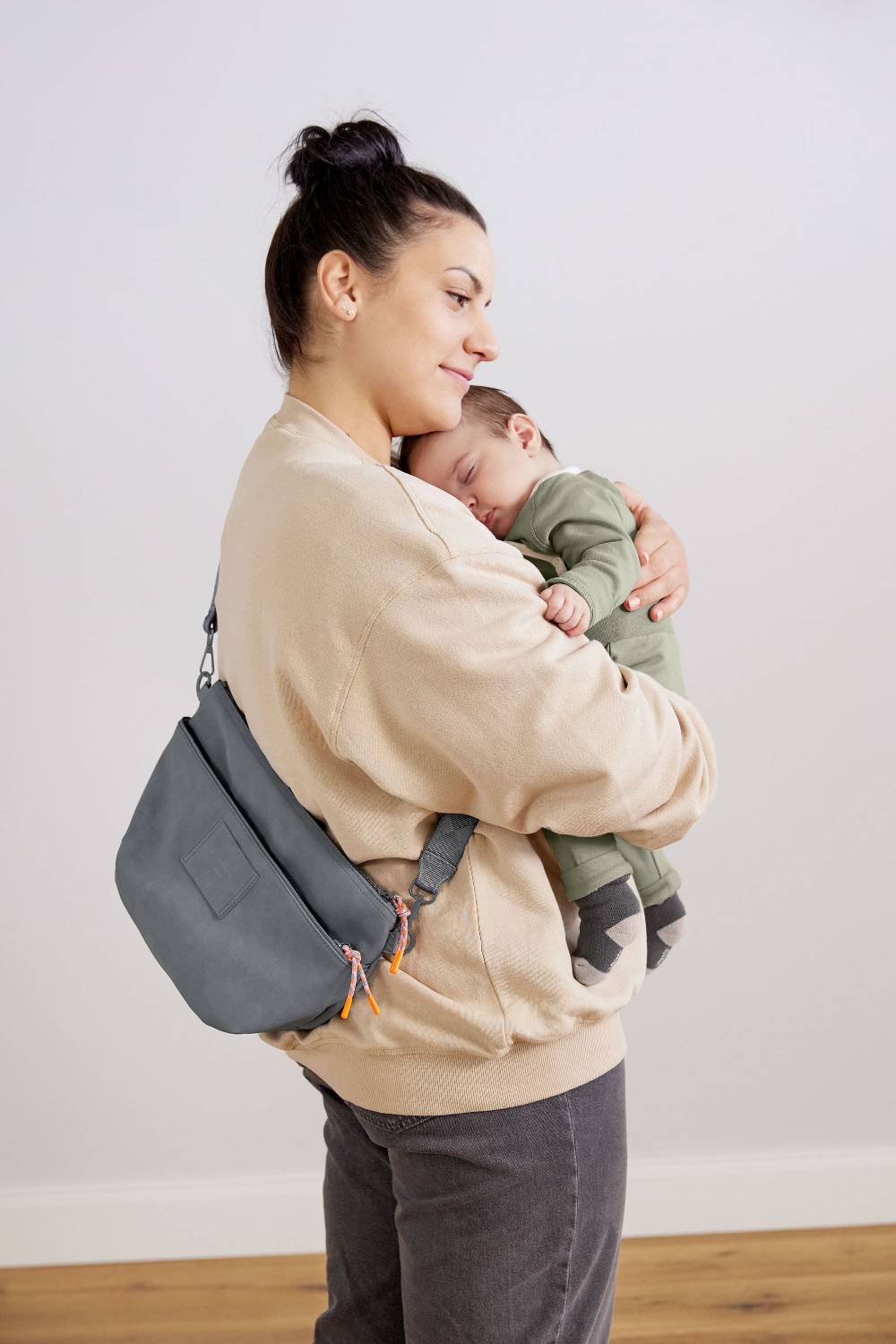 Lässig Kinderwagen Organizer - Bum Bag, Anthrazit Top Angebot