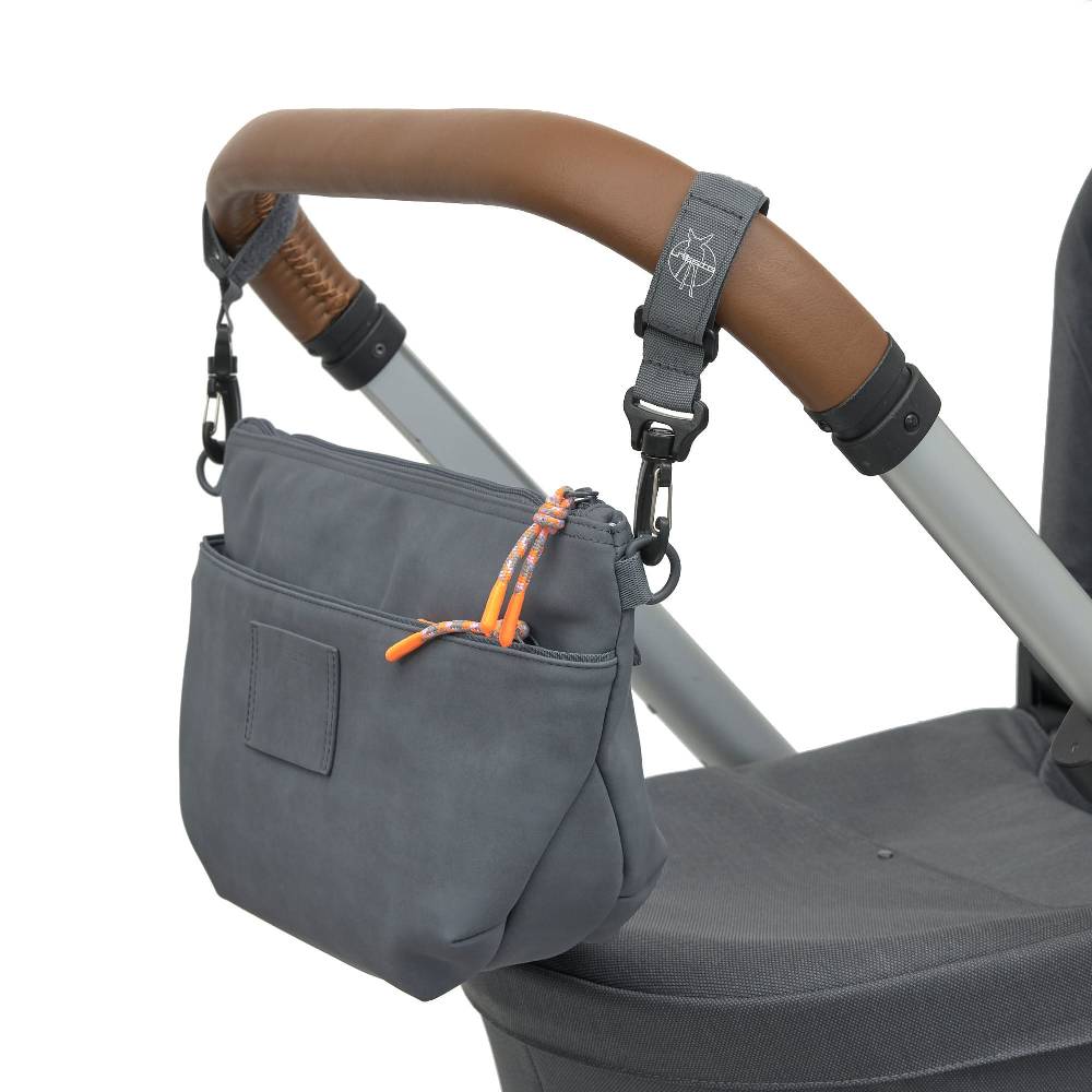 Lässig Kinderwagen Organizer - Bum Bag, Anthrazit Top Angebot