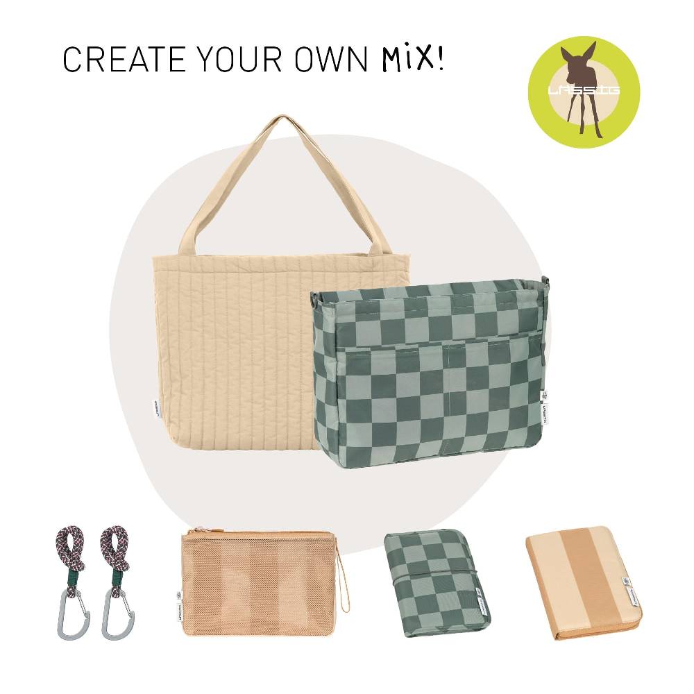Lässig Shopper MIX - Baumwolle, Beige Online Outlet