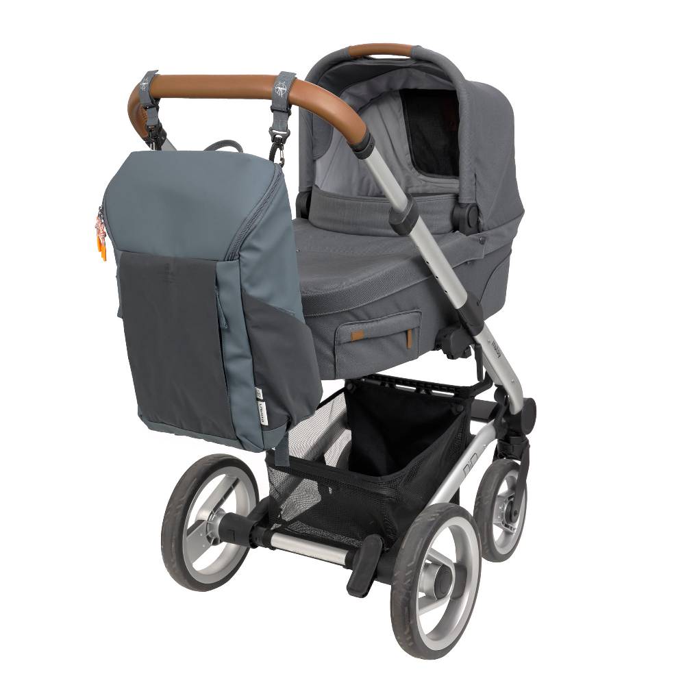 Lässig Wickelrucksack reflektierend - Slender Up Backpack, Anthrazit Exklusive Angebote