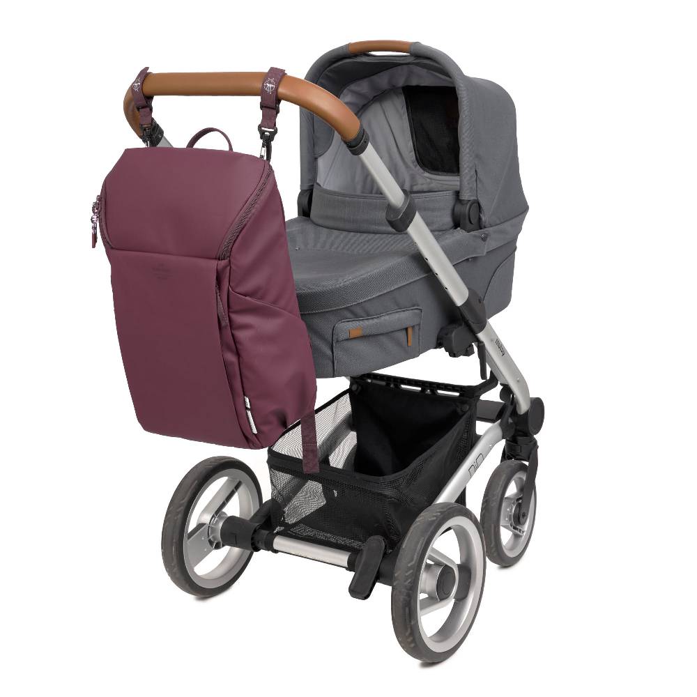 Lässig Wickelrucksack - Slender Up Backpack, Tiefrot Neuheiten