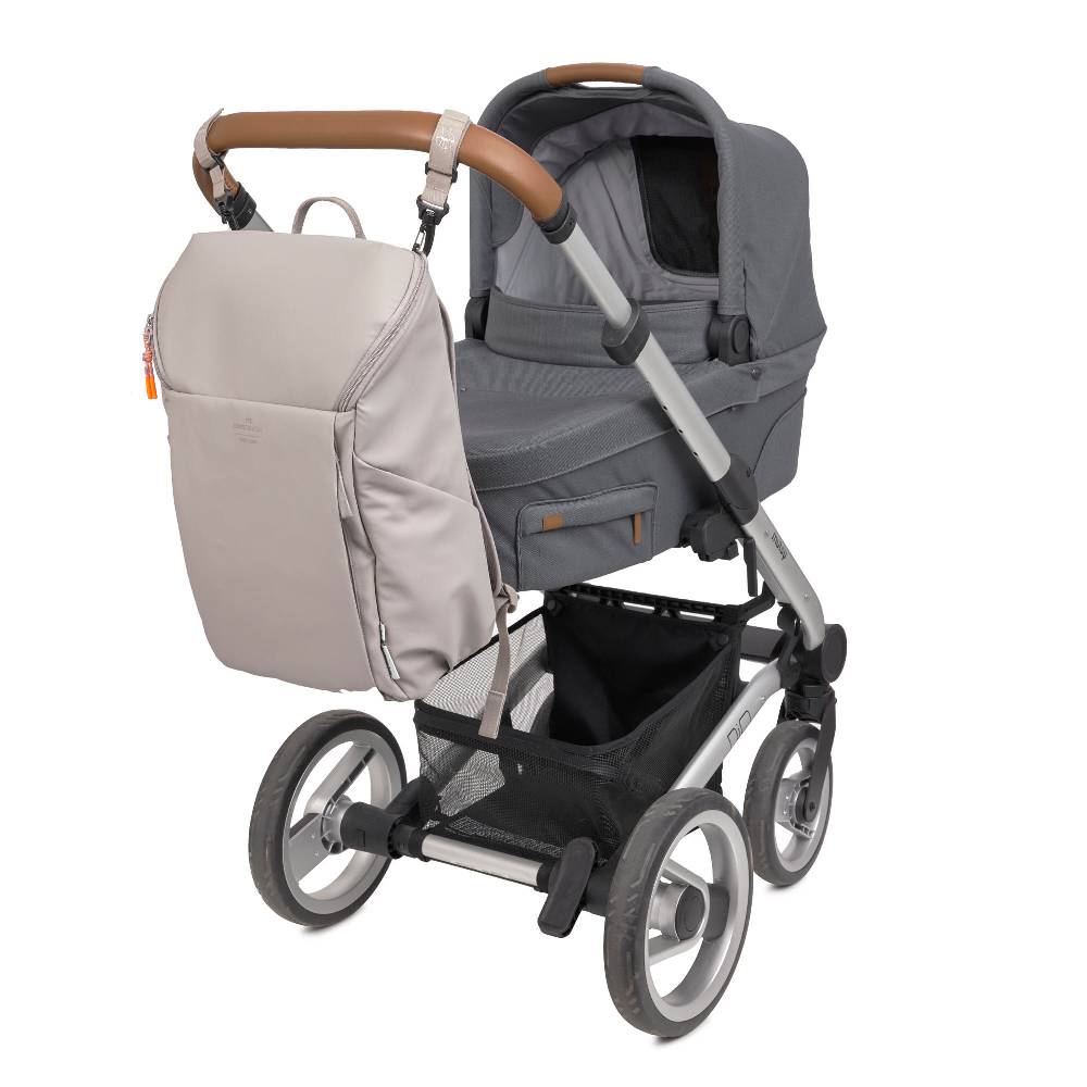 Lässig Wickelrucksack - Slender Up Backpack, Taupe Bestseller