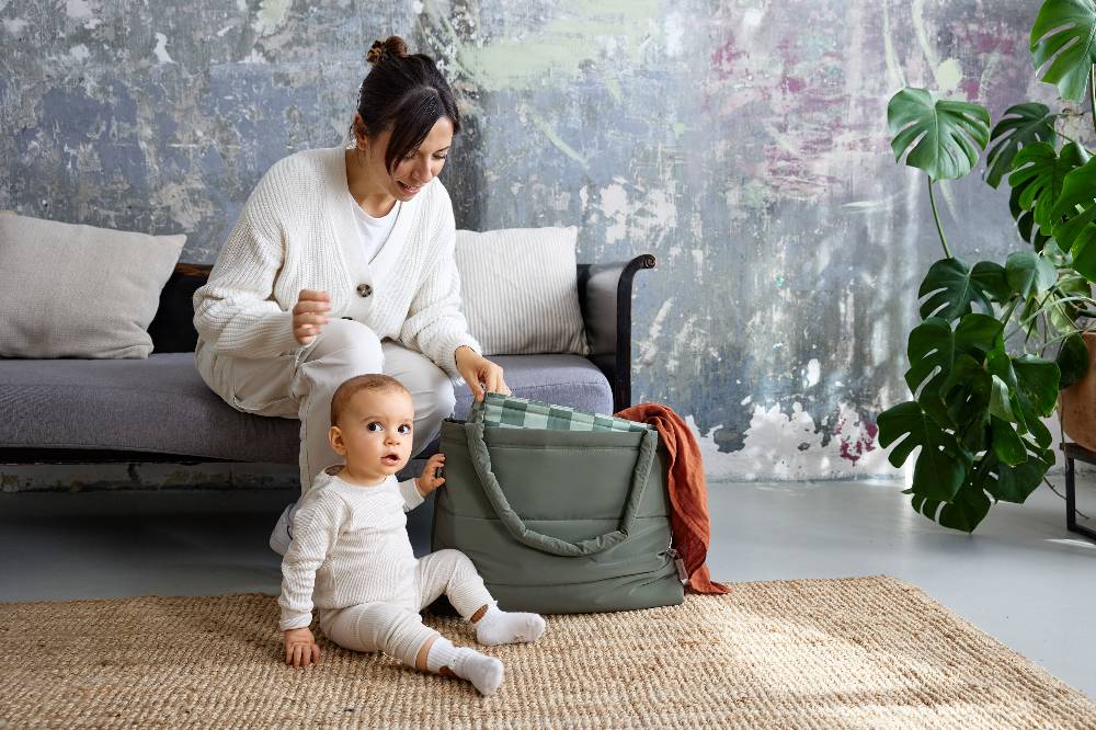 Lässig Shopper MIX, Oliv Sonderangebote