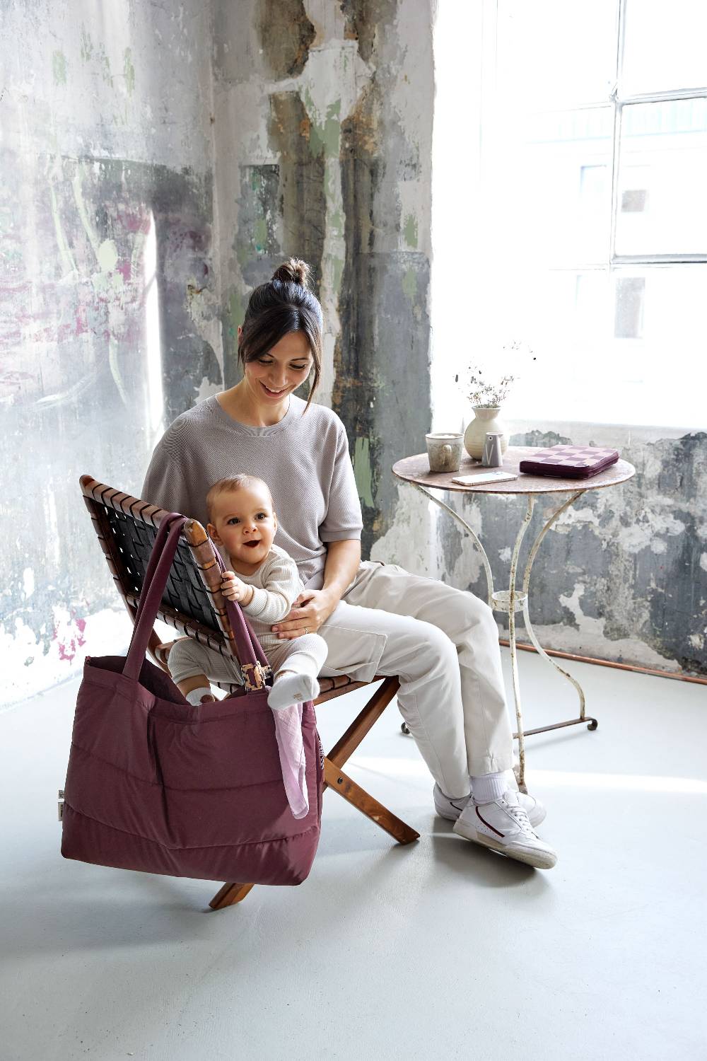 Lässig Shopper MIX, Tiefrot Riesige Ersparnisse
