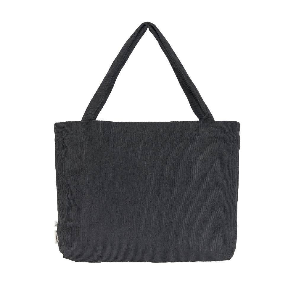 Lässig Shopper MIX - Cord, Schwarz