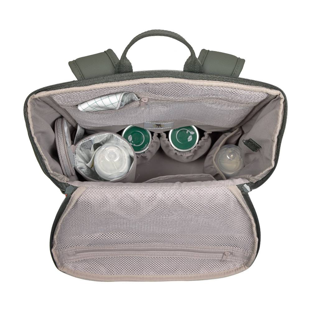 Lässig Wickelrucksack - Slender Up Backpack, Oliv Neueste Stile