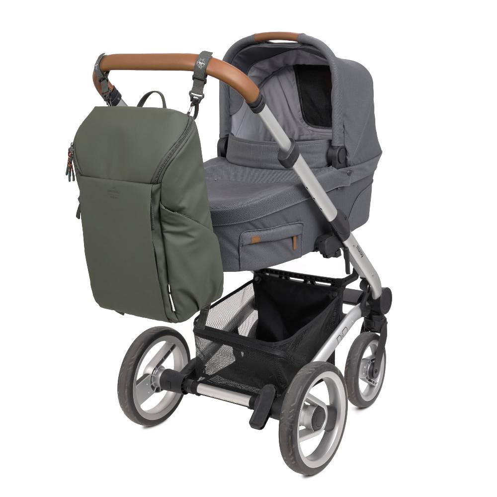 Lässig Wickelrucksack - Slender Up Backpack, Oliv Neueste Stile
