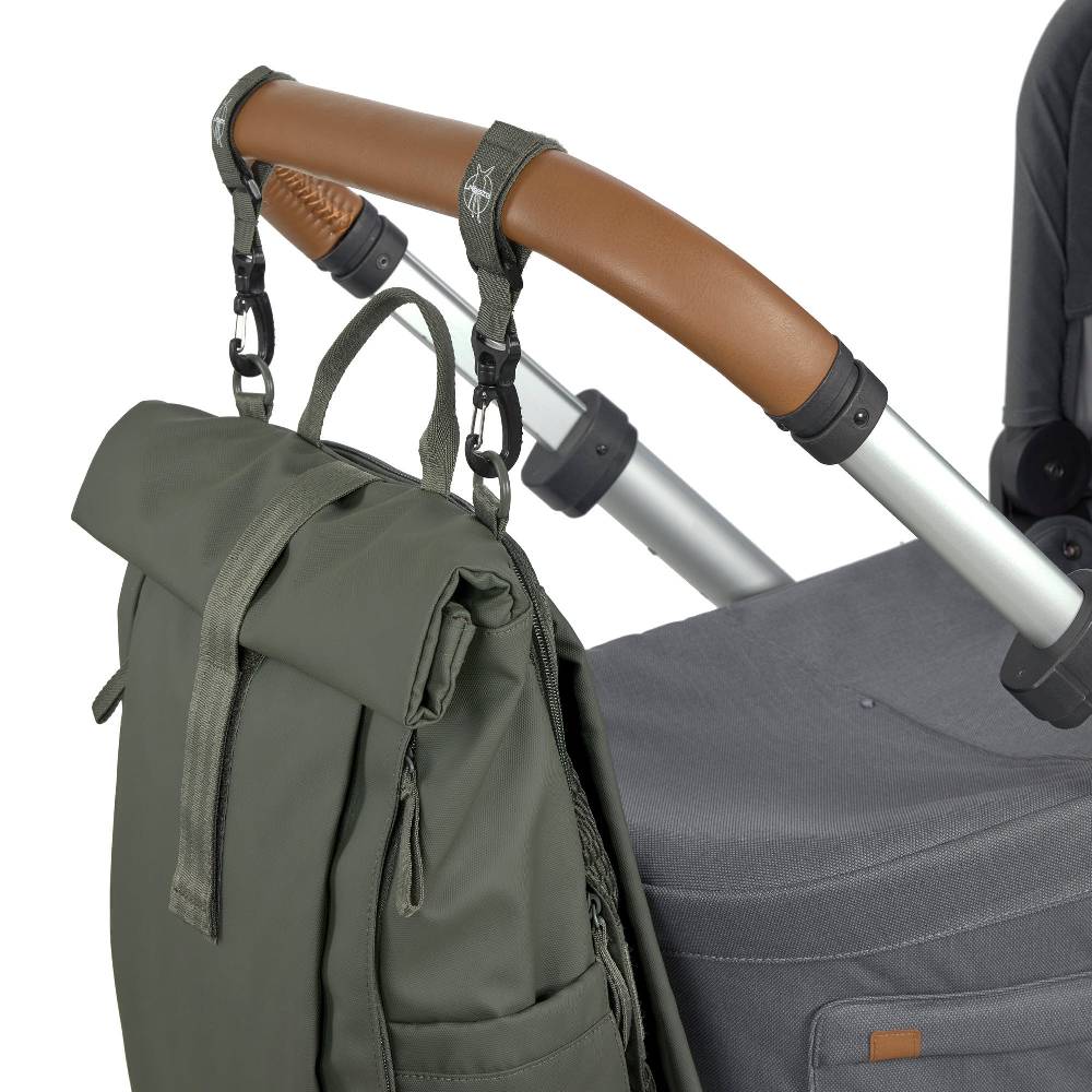 Lässig Wickelrucksack - Rolltop Up Backpack, Oliv Zeitbegrenzte Promotion