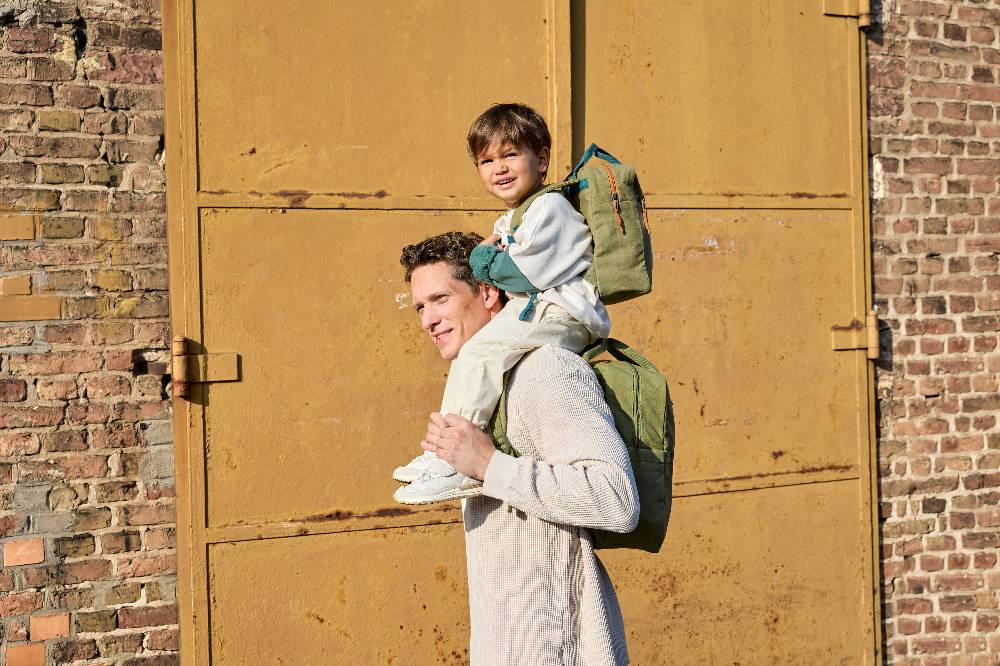 Lässig Wickelrucksack Square Little One & Me - Big, Oliv Bis zu 60% Rabatt