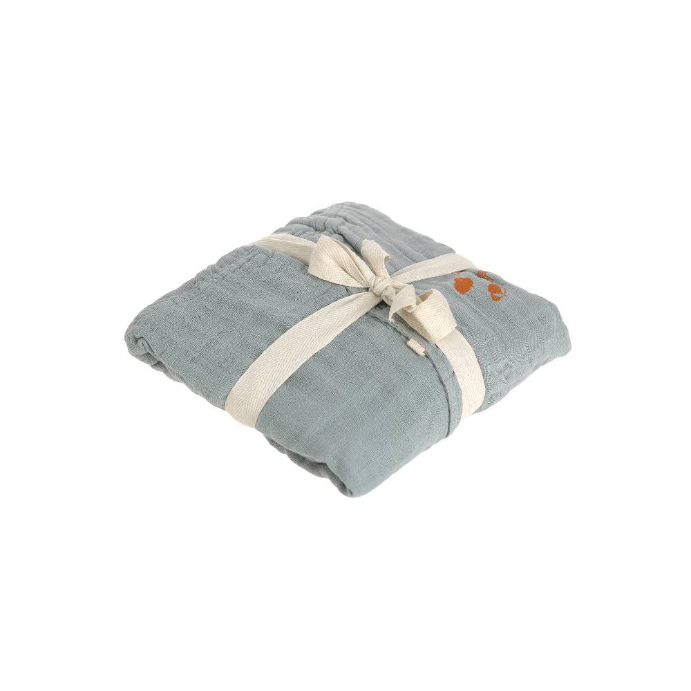 Lässig Bademantel Kinder (Little One & Me) - Baumwolle, Hellblau 50% Rabatt mit kostenlosem Versand