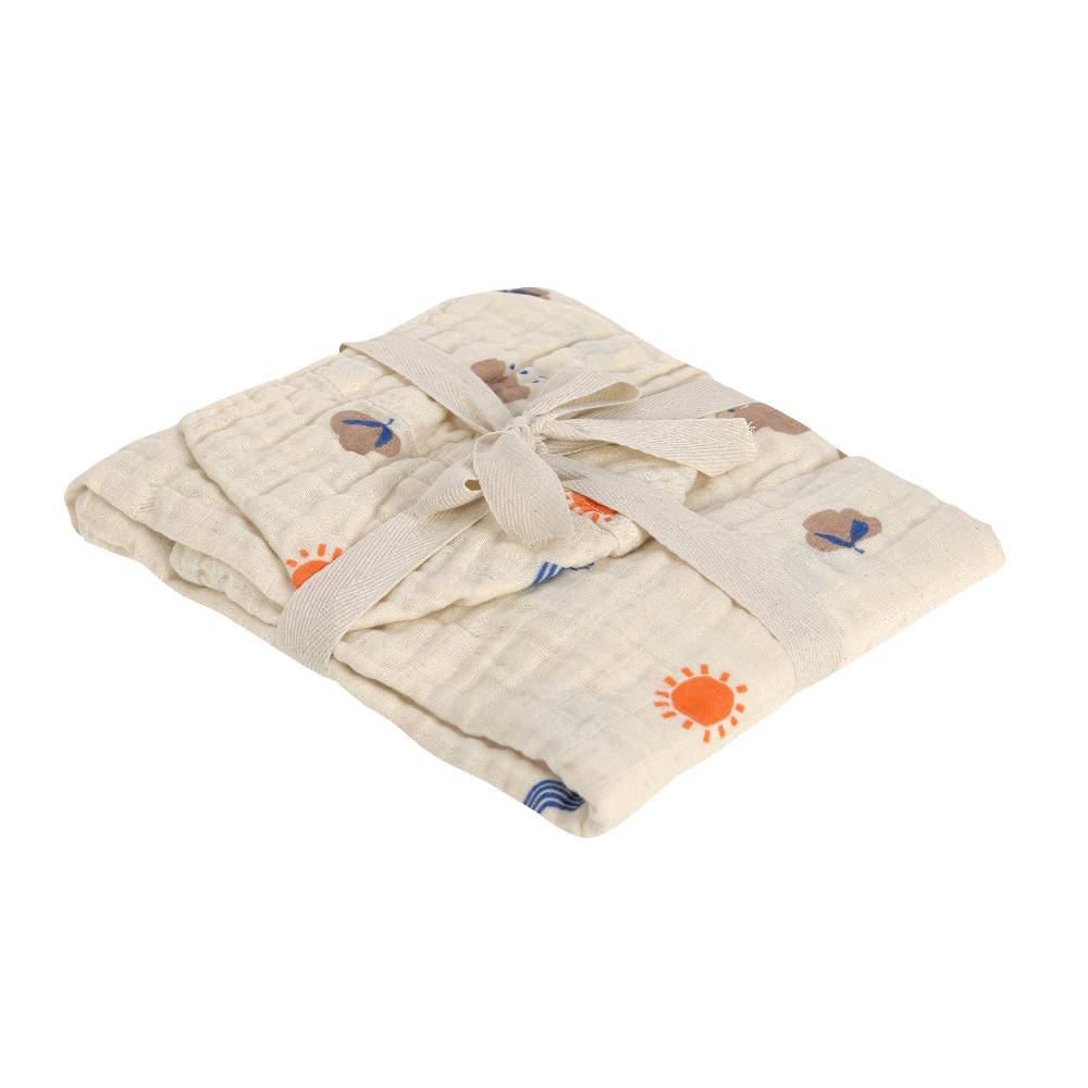 Lässig Badeponcho Kinder - Nature, Beige Clearance-Verkauf
