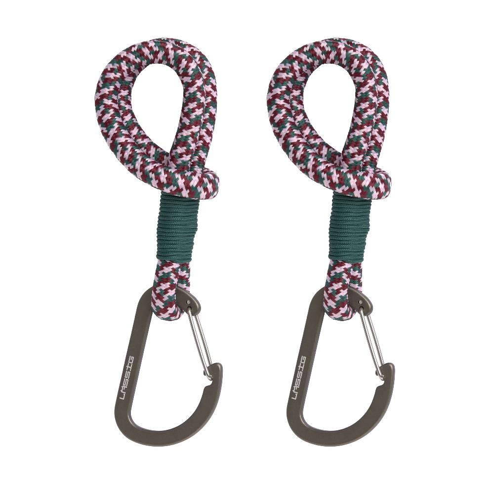 Lässig Kinderwagenhaken 2er Set - Karabiner, Grün Lila Speichern exportieren