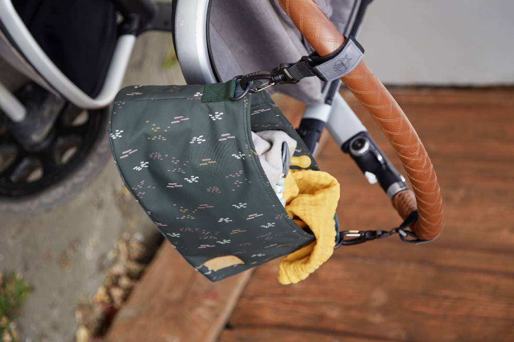 Lässig Kinderwagentasche - Buggy Organizer, Blobs Forest 50% Rabatt für begrenzte Zeit