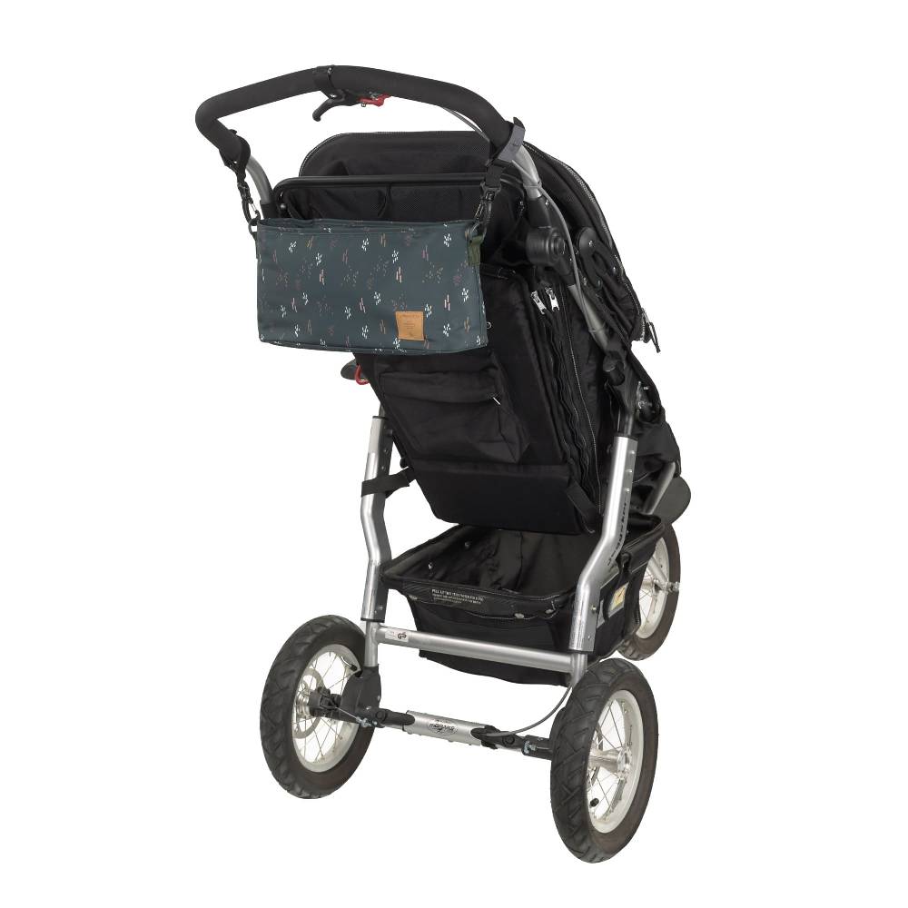 Lässig Kinderwagentasche - Buggy Organizer, Blobs Forest 50% Rabatt für begrenzte Zeit