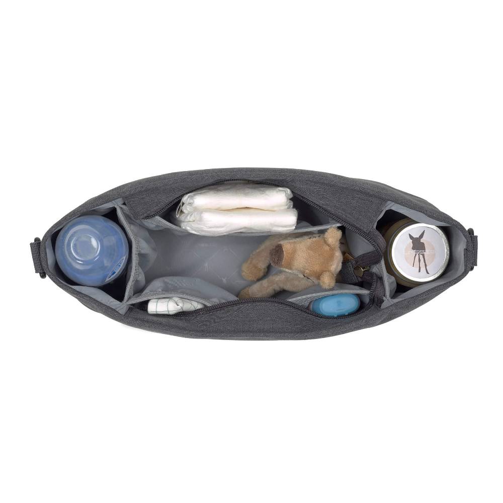 Lässig Kinderwagentasche - Goldie Buggy Organizer, Anthracite im Angebot