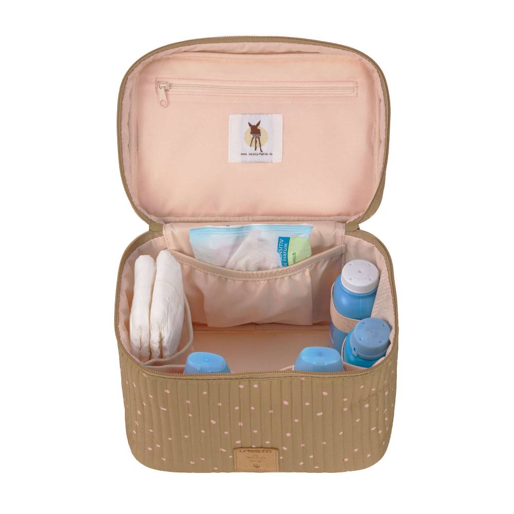 Lässig Wickeltisch Organizer - Nursery Caddy To Go, Dots Curry Schlussverkauf