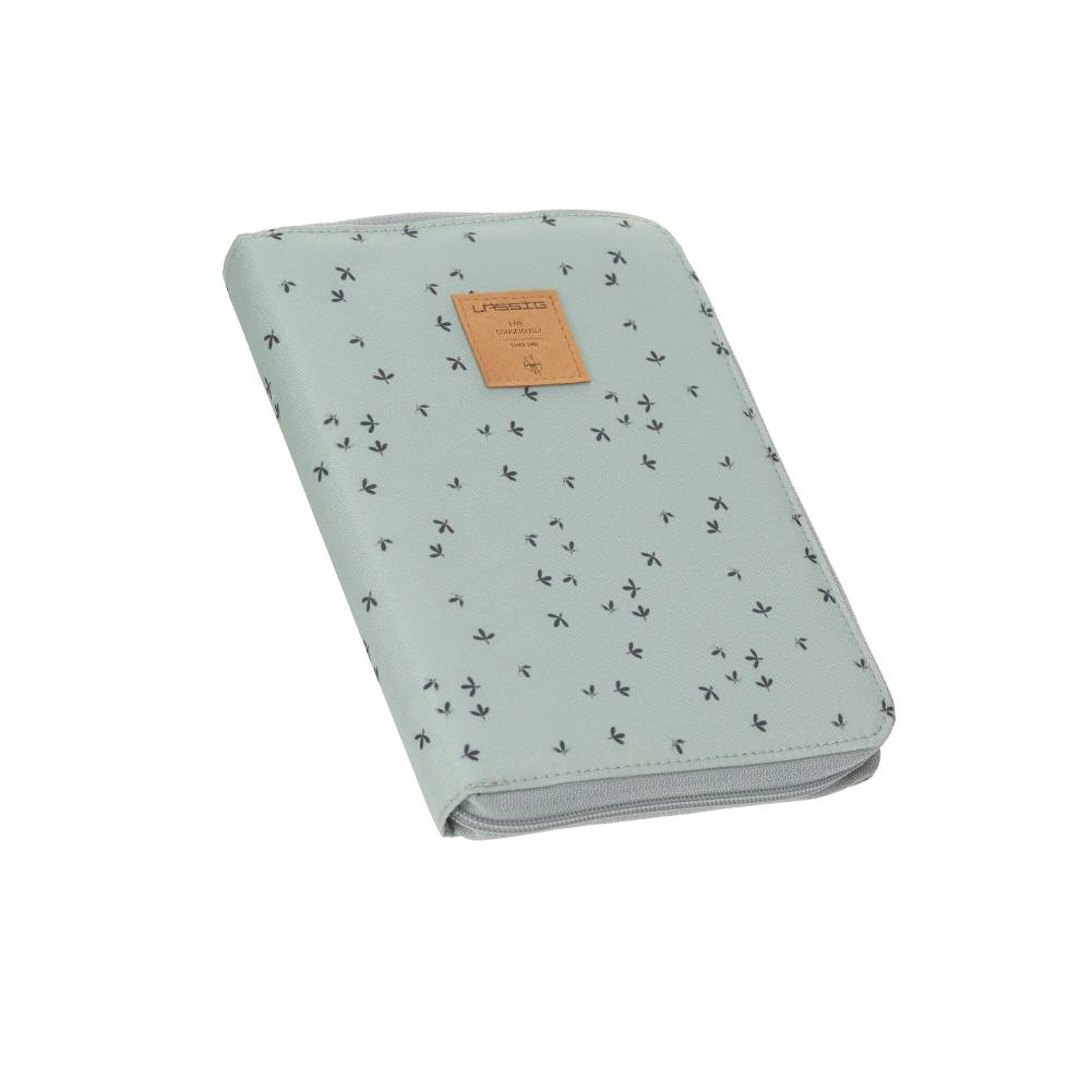 Lässig Mutterpasshülle - Document Pouch, Floral Mint