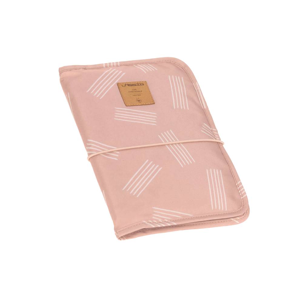 Lässig Windeltasche - Soft Stripes Rose, Rosa