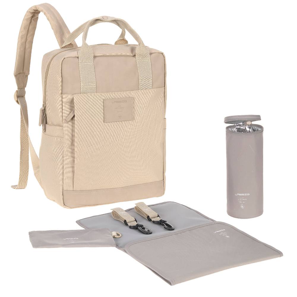 Lässig Wickelrucksack - Vividal Backpack, Humus