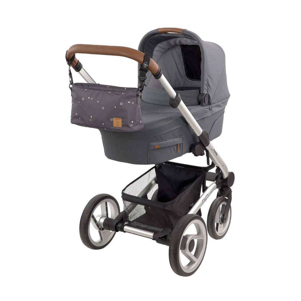 Lässig Kinderwagen Organizer - Universe Anthracite, Anthrazit Fabrikpreis