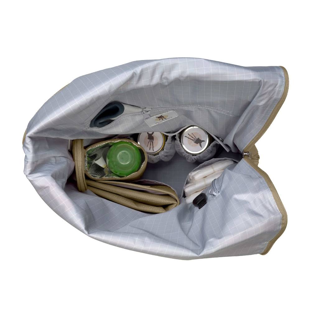 Lässig Wickelrucksack - Rolltop Backpack, Olive Versandkostenfrei