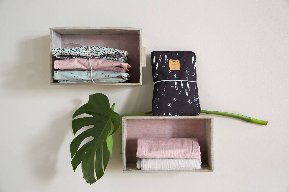 Lässig Windeltasche - Changing Pouch, Floral Mint Online Shopping