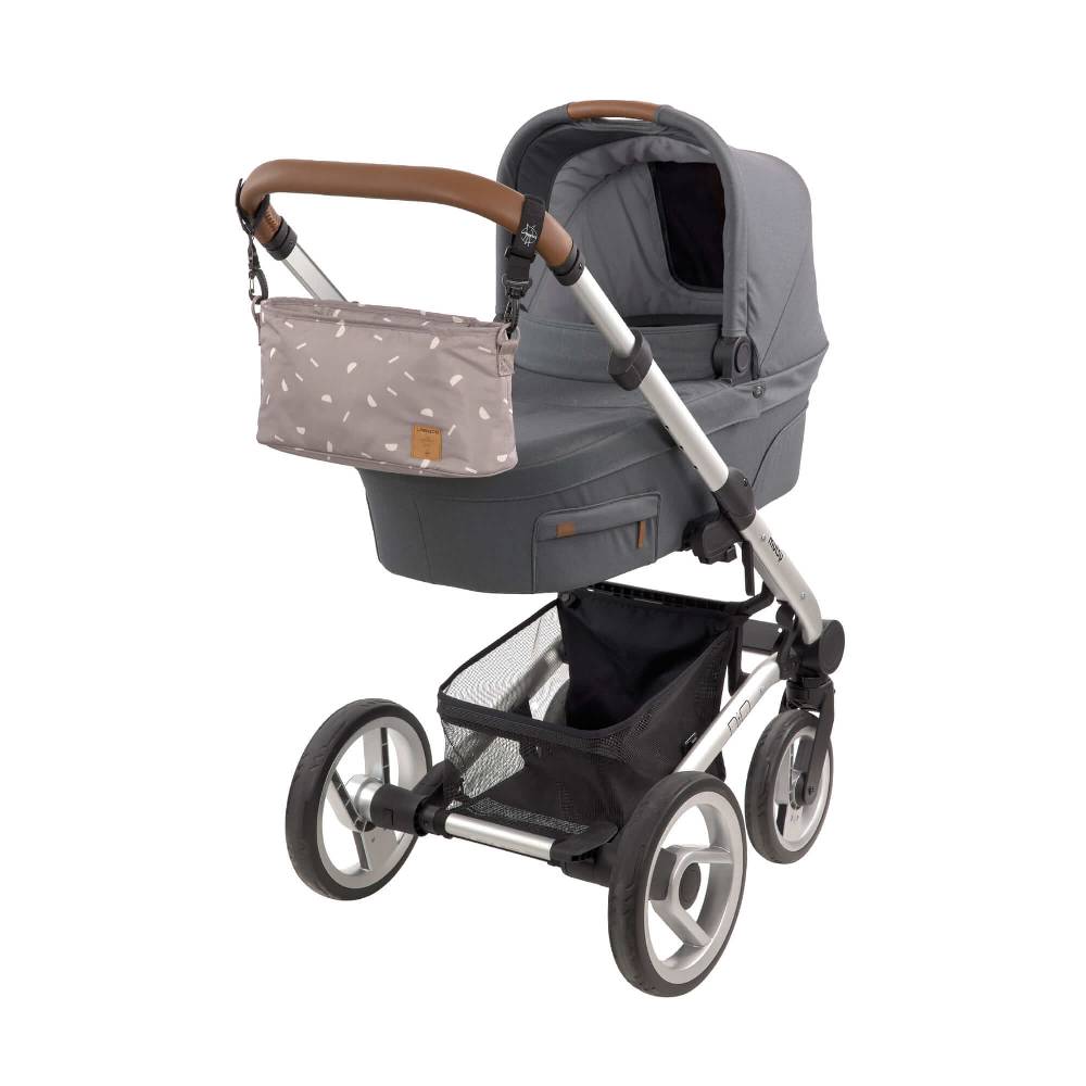 Lässig Kinderwagen Organizer - Blocks Taupe, Grau Osterangebot