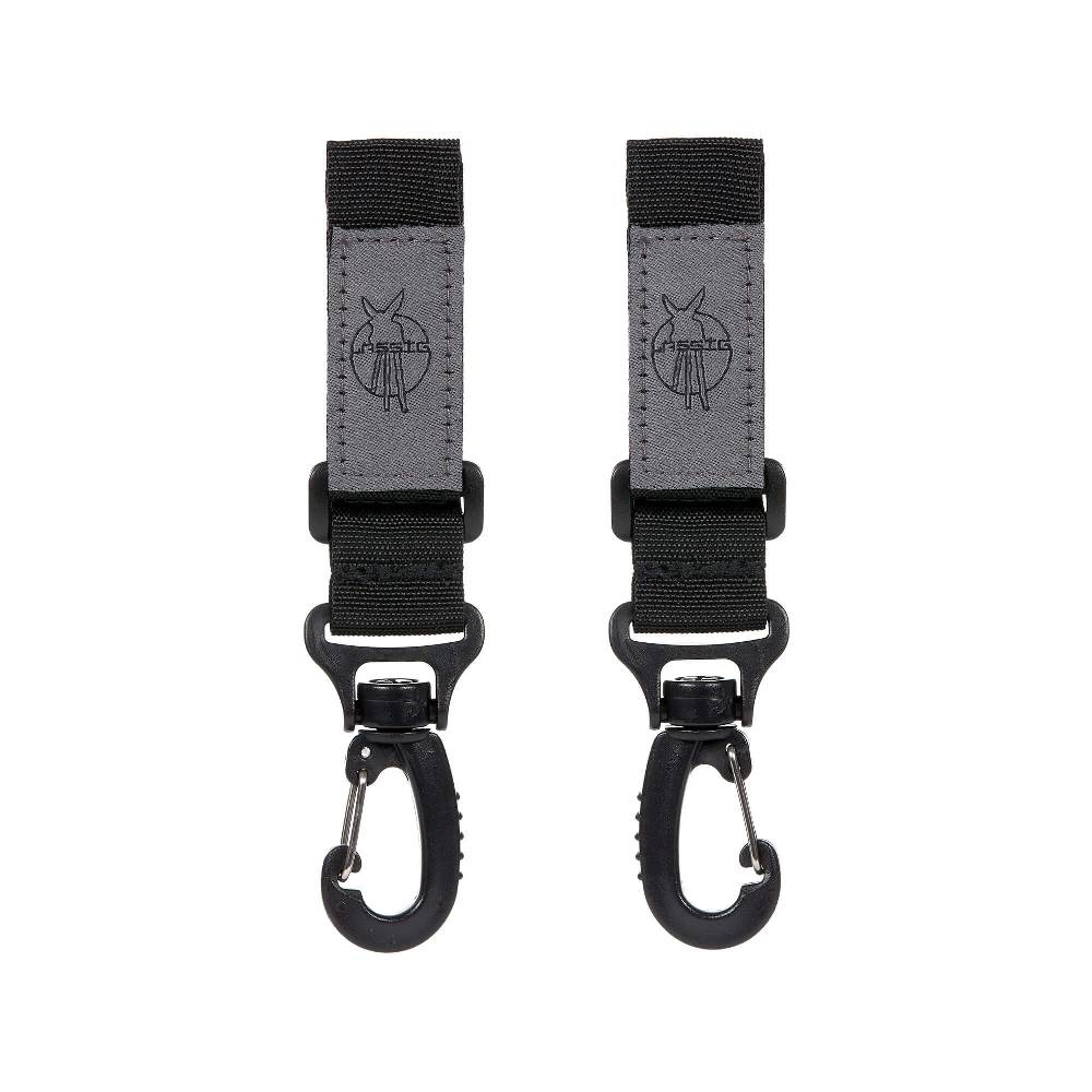 Lässig Kinderwagenhaken (2 Stk) - Stroller Hooks, black