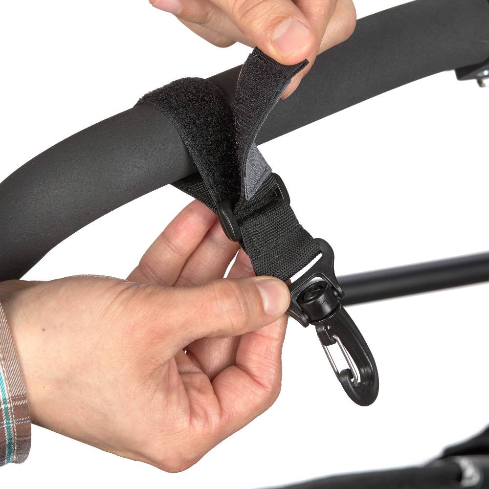 Lässig Kinderwagenhaken (2 Stk) - Stroller Hooks, black Muttertagsangebot