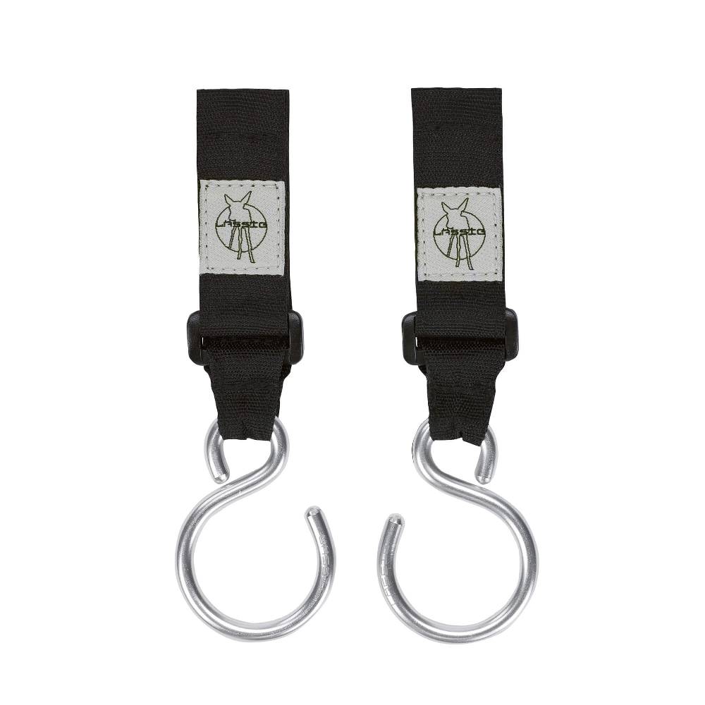 Lässig Kinderwagenhaken (2 Stk) - Stroller Hooks, metal