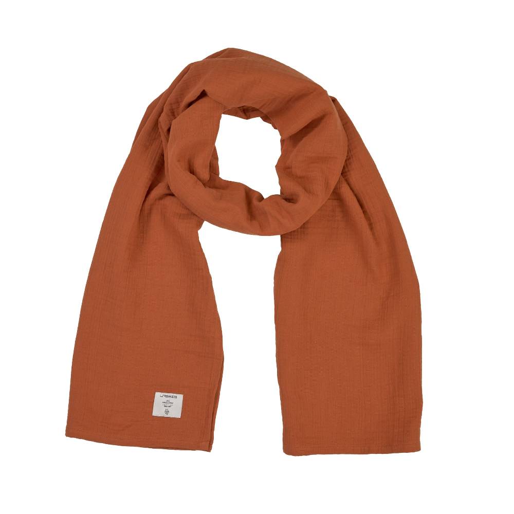 Lässig Stillschal - Musselin Nursing Scarf, Rust