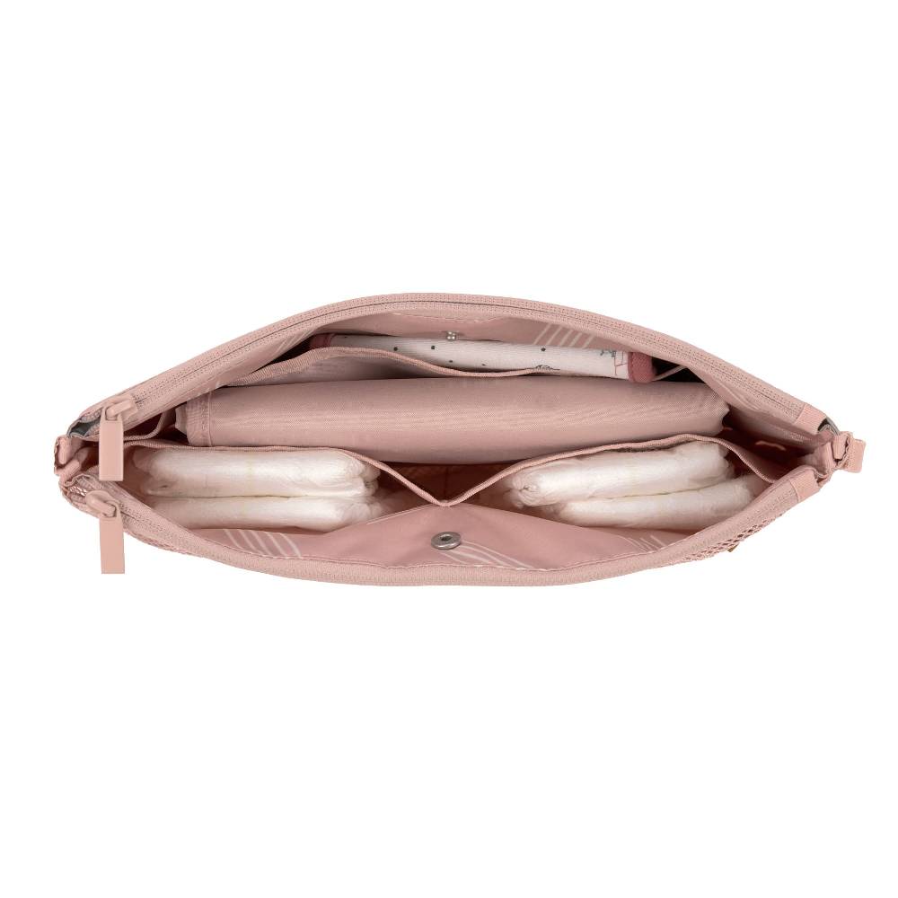 Lässig Windeltasche - Changing Organizer Soft Stripes Rose, Rosa Bestseller
