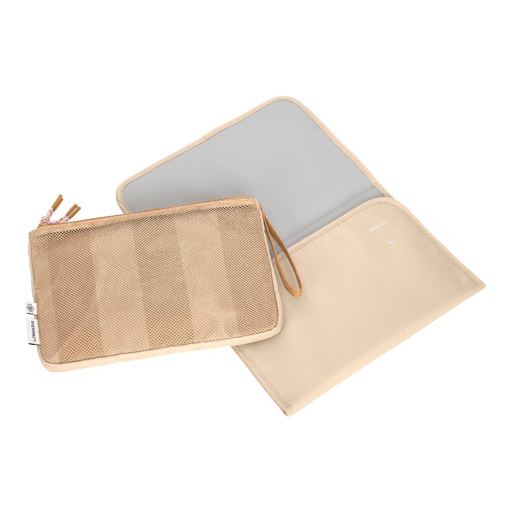 Lässig Windeltasche - Clutch, Kamel Beige Tägliche Deals