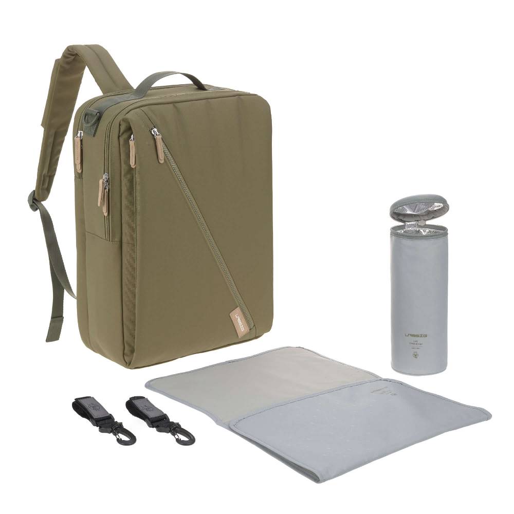 Lässig Wickelrucksack - Green Label Tidy Talent, Olive