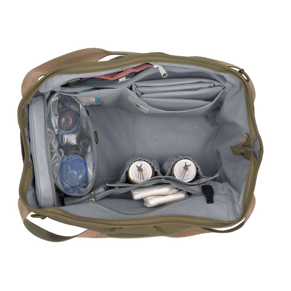 Lässig Zwillingswickeltasche - Green Label Twin, Olive Super Sparpreis