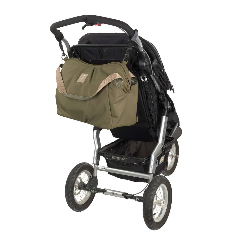 Lässig Zwillingswickeltasche - Green Label Twin, Olive Super Sparpreis