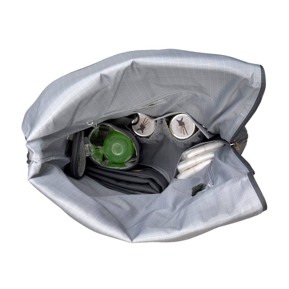 Lässig Wickelrucksack - Rolltop Backpack, Anthracite Letzte 2 Tage