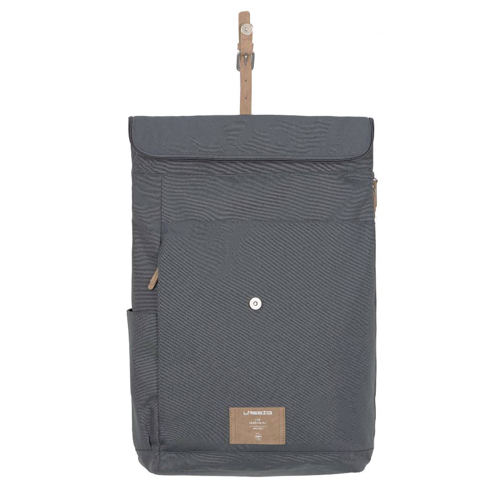 Lässig Wickelrucksack - Rolltop Backpack, Anthracite Letzte 2 Tage