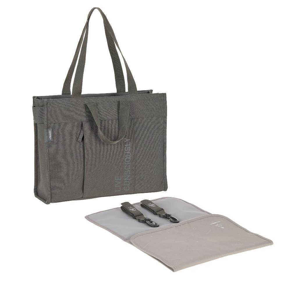 Lässig Wickeltasche - Tote Up Bag, Anthrazit