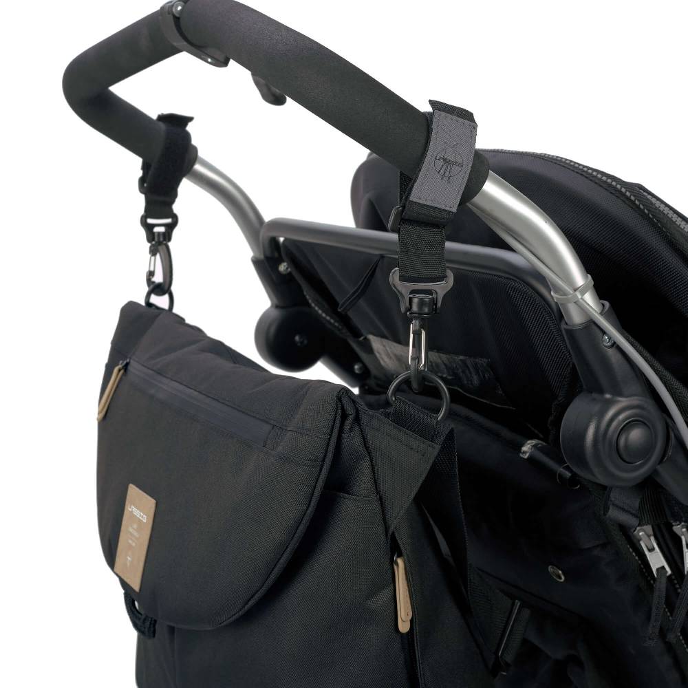 Lässig Wickeltasche - Green Label Manu Messenger Bag, Black Bis zu 55% Rabatt