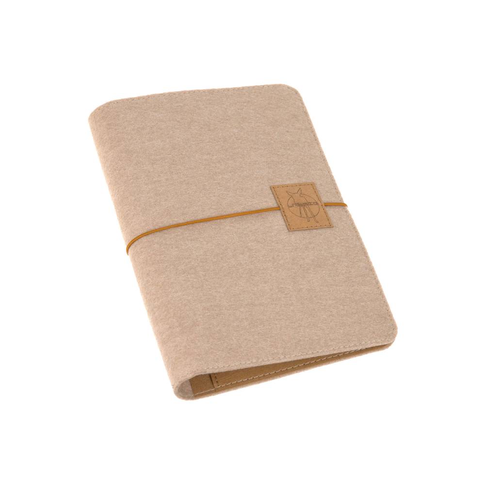 Lässig Windeltasche - Herz im Glück Limited Edition, Felt Sand