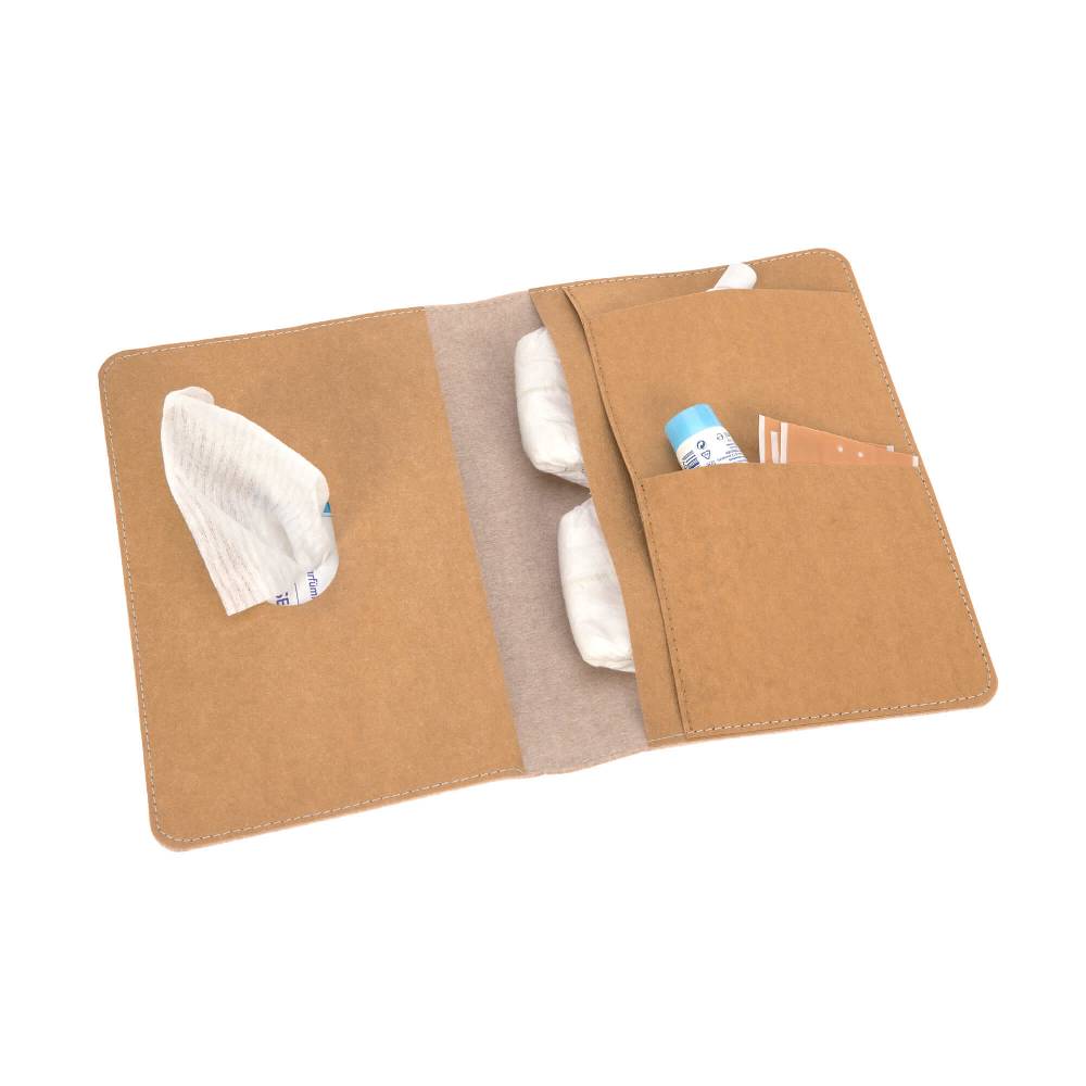 Lässig Windeltasche - Herz im Glück Limited Edition, Felt Sand Nur noch ein Tag übrig