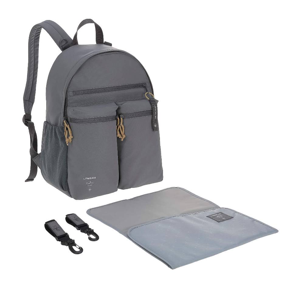 Lässig Wickelrucksack - Urban Backpack, Anthracite