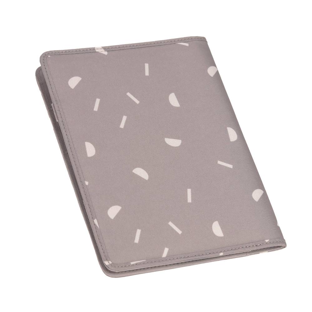 Lässig Mutterpasshülle - Blocks Taupe, Grau Kostenloser Versand international