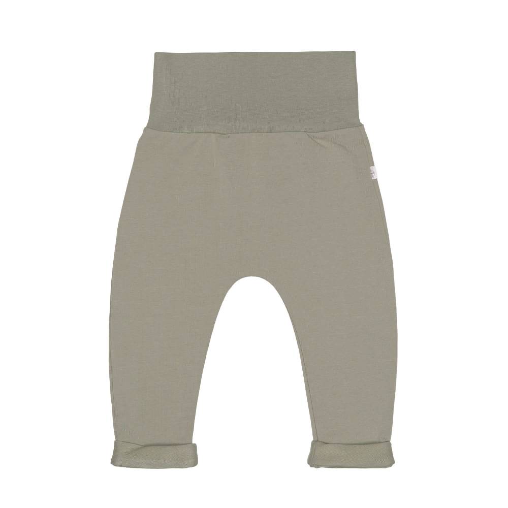 Lässig Babyhose - Bio Baumwolle, Oliv