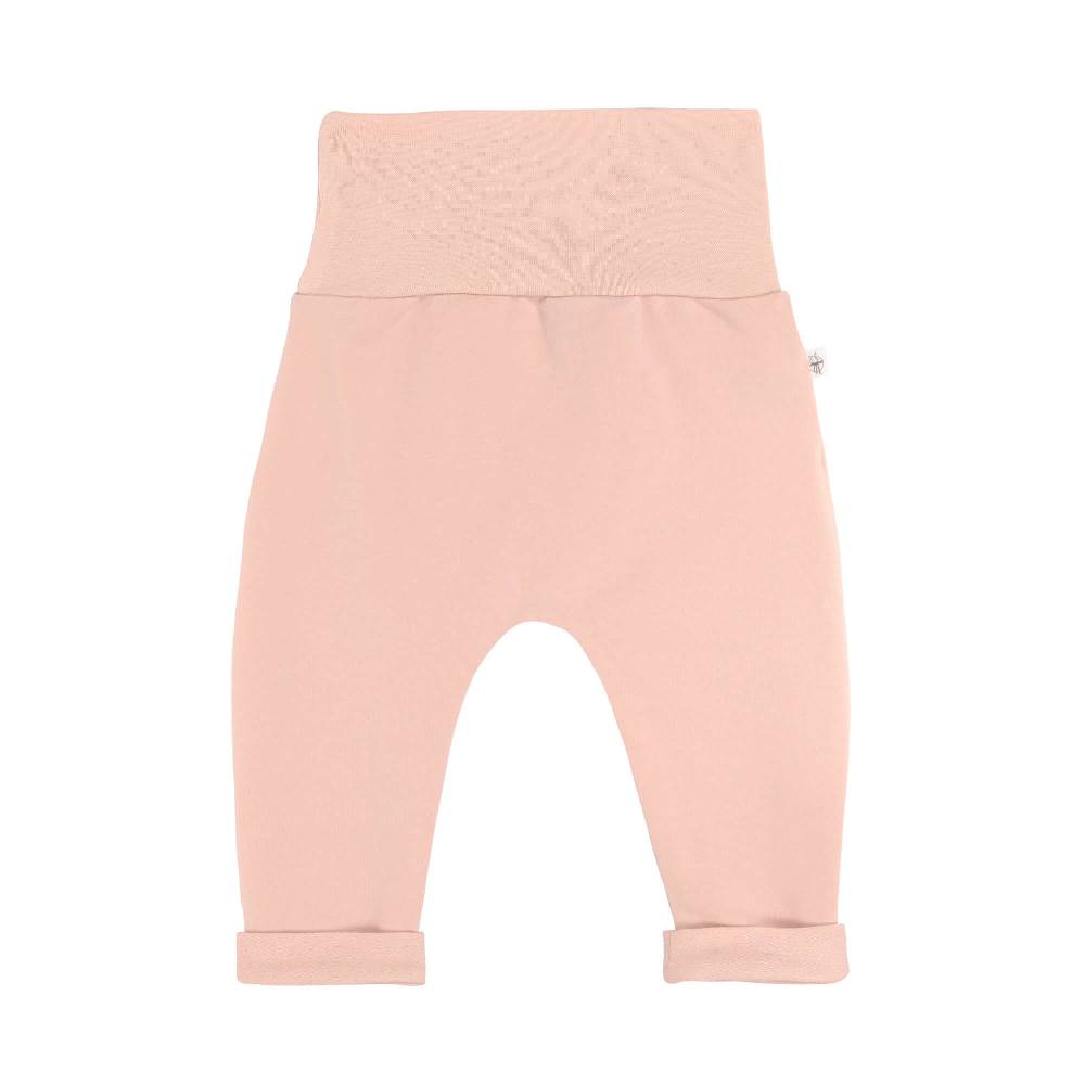 Lässig Babyhose - Bio Baumwolle, Powder Pink Begrenztes Angebot