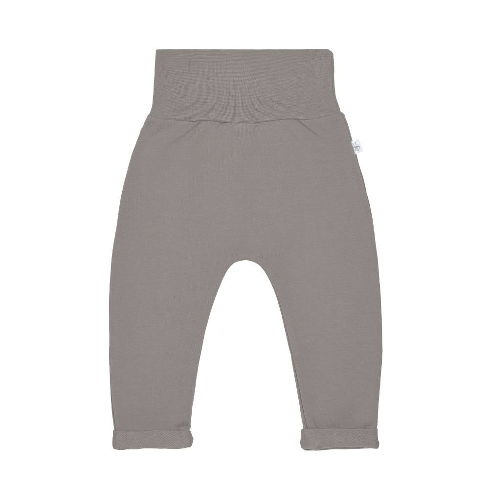 Lässig Babyhose - Bio Baumwolle, Taupe