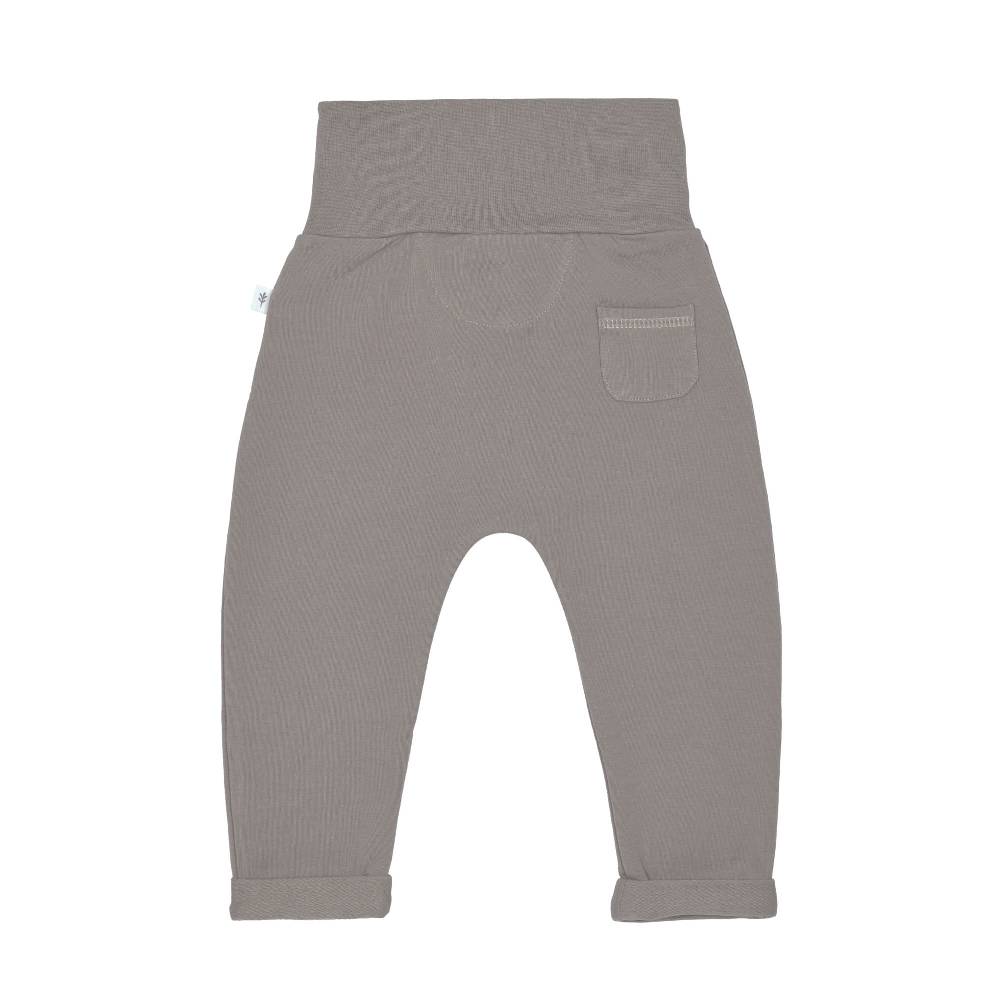 Lässig Babyhose - Bio Baumwolle, Taupe Exklusivangebot