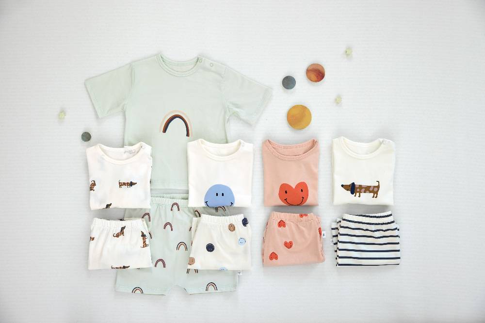 Lässig Baby Schlafoverall - Bio Baumwolle, Hund, Milky Preisnachlass