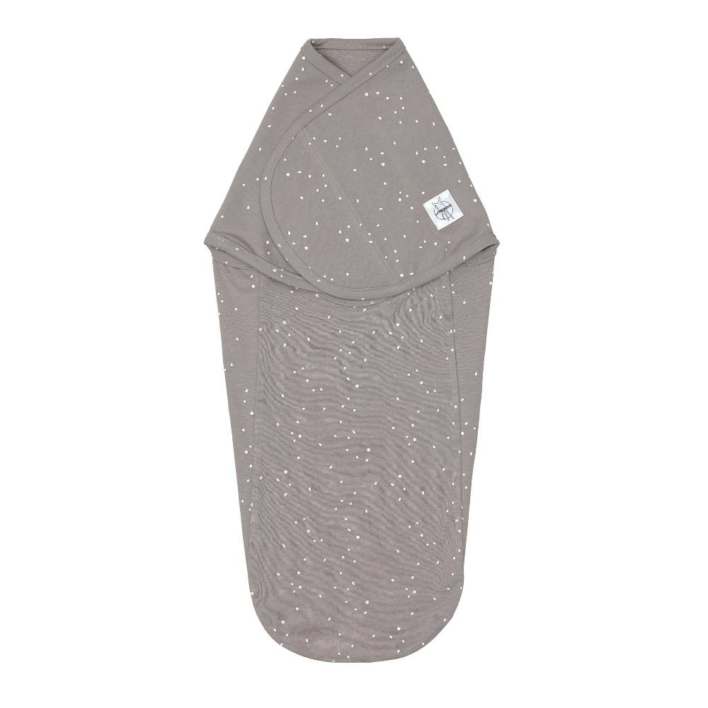 Lässig Pucksack - Bio Baumwolle, Sprinkle Taupe, Grau